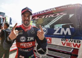 foto de Raphael Abbate. piloto da Copa Truck, para ilustrar o piloto que conquistou polo position na competição da categoria