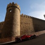 Foto do GP de F1 do Azerbaijão para ilustrar o circuito que teve contrato renovado para a modalidade