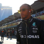 Foto de Lewis Hamilton, piloto da Mercedes, durante prova da F1 no GP do Azerbaijão para ilustrar a opinião do piloto sobre o desempenho da equipe na etapa da competição