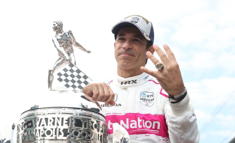 Hélio Castroneves é o maior vencedor das 500 Milhas de Indianápolis