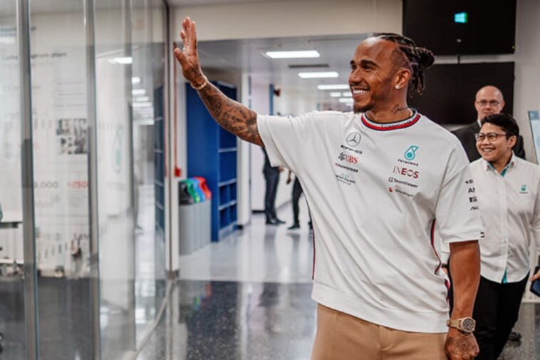 Lewis Hamilton, piloto da Mercedes