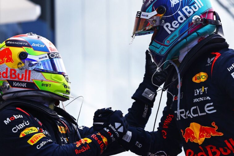 Verstappen e Pérez da Red Bull