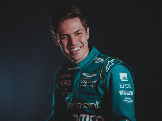 Felipe Drugovich, piloto da Aston Martin stroll