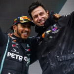 Toto Wolff ( Chefe da Mercedes ) e Hamilton