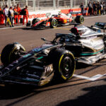 Foto do carro da Mercedes no GP do Azerbaijão da Fórmula 1 para ilustrar o veículo que terá alterações na etapa de Miami