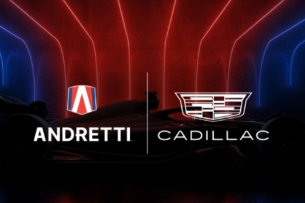 Imagem de divulgação da Andretti Cadillac para ilustrar a informação de que a GM pode ingressar na Fórmula 1 para fortalecer a equipe