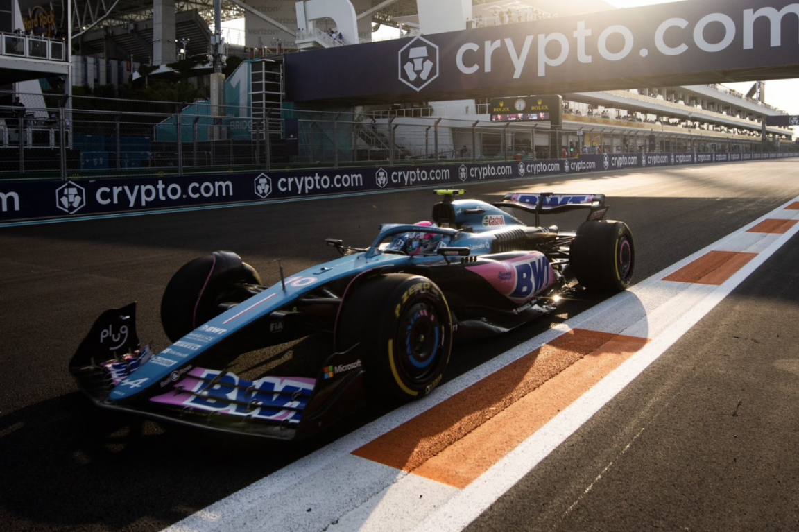 Alpine começou como Toleman, primeiro carro de Senna