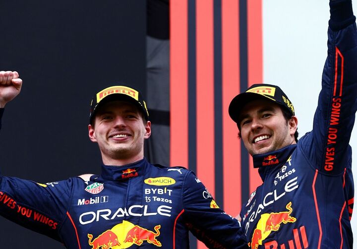 Disputa entre Pérez x Verstappen na F1