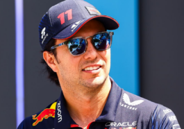 Foto de Sergio Pérez para ilustrar o piloto que foi alfinetado pelo consultor da Red Bull após atuação evento da F1 em Baku