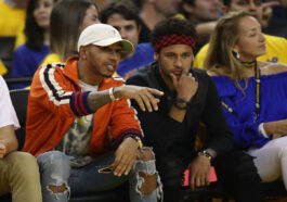 F1: Lewis Hamilton e Neymar se cruzaram no GP de Mônaco