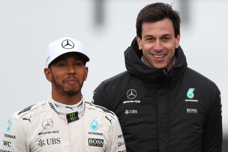 Toto Wolff e Lewis Hamilton Hamilton, Mercedes