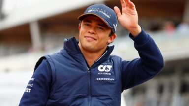 Nyck De Vries, hoje piloto da Mahindra, nos tempos de AlphaTauri