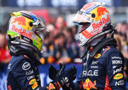 Pérez e Verstappen - Ted Bull.