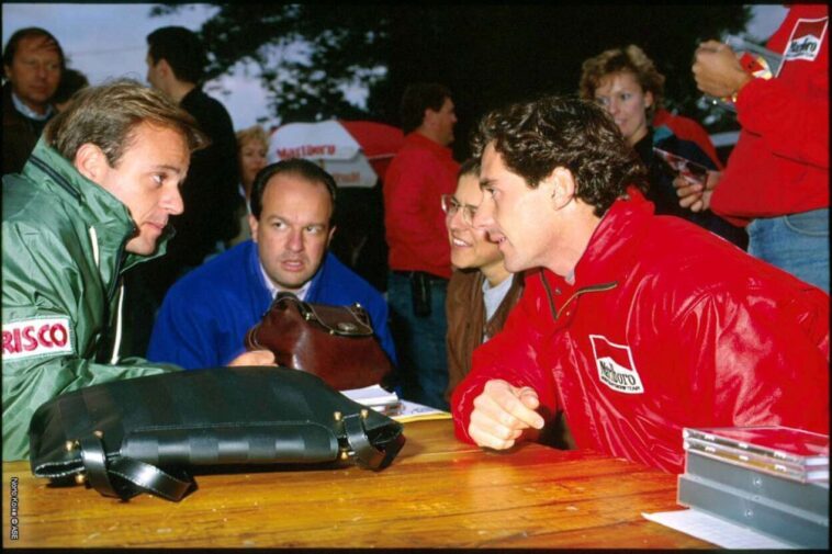 Rubens Barrichello Ayrton Senna