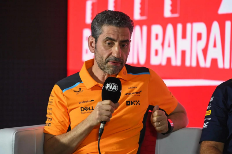 Andrea Stella, chefe da McLaren