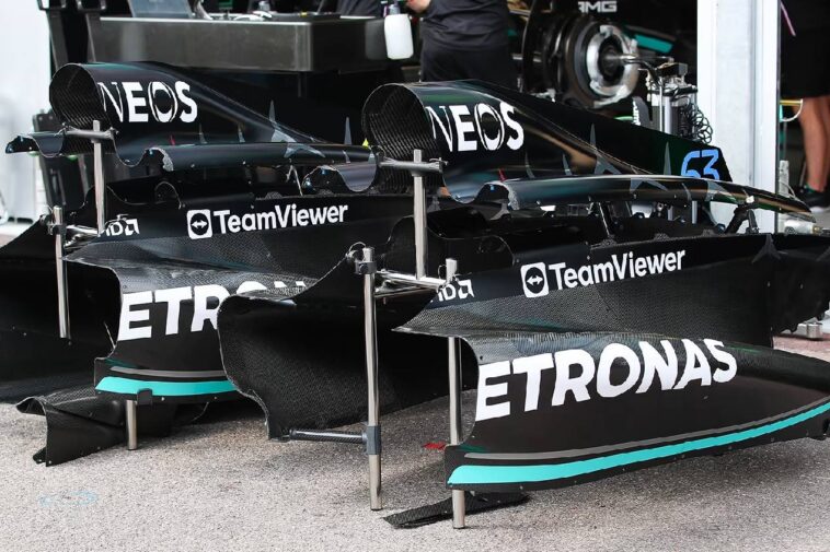 Mercedes - Sidepods