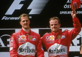 Michael Schumacher e Rubens Barrichello, Ferrari, Fórmula 1