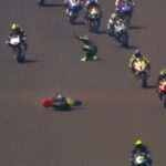 Moto1000GP, pilotos, acidente