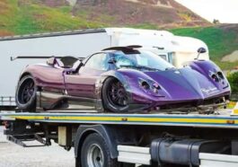 Lewis Hamilton Zonda acidente