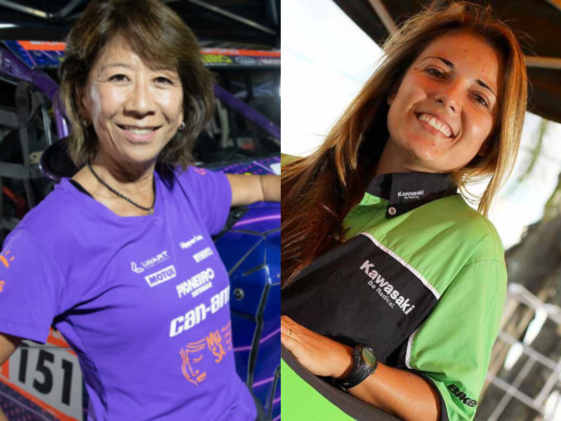 Helena Deyama e Moara Sacilotti disputam o Rally dos Sertões 2023.