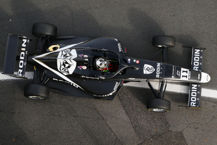 Foto de carro da Rodin Car para ilustrar a empresa que revelou não ter conseguido vaga na Fórmula 1 e ter apresentado o compromisso de ter uma pilota mulher