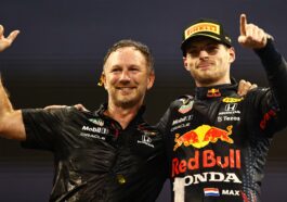 Christian Horner e Max Verstappen