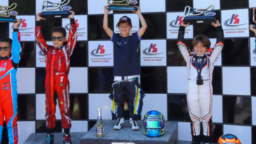 Álvaro Medeiros vence etapa da Copa São Paulo Light de kart.