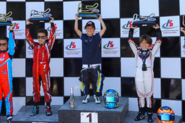 Álvaro Medeiros vence etapa da Copa São Paulo Light de kart.