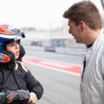 Max Verstappen e sua irmã, Victoria-Jane Verstappen.