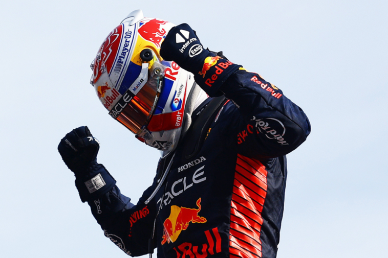 Max Verstappen, após vencer o GP da Itália de 2023.