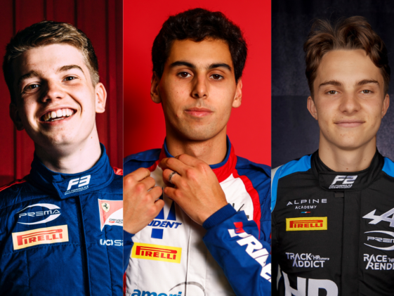 Três dos campeões da Fórmula 3.