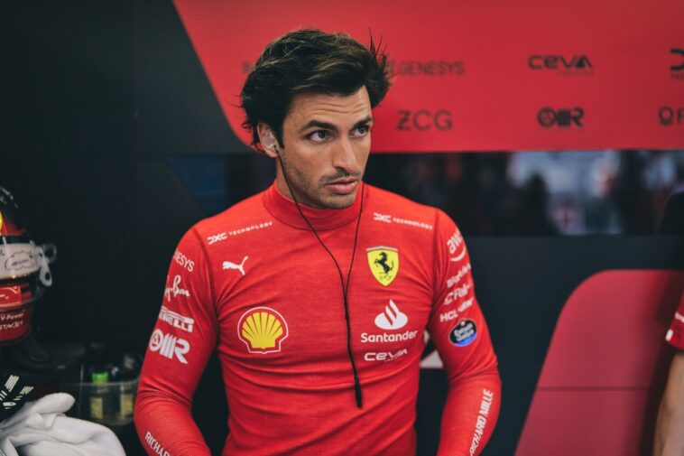 Carlos Sainz, piloto da Ferrari