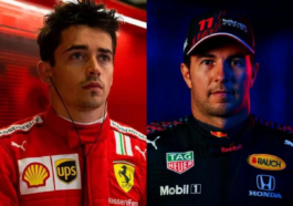 Charles Leclerc e Sergio Perez - Ferrari, Red Bull - Fórmula 1
