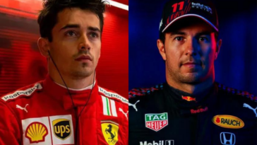 Charles Leclerc e Sergio Perez - Ferrari, Red Bull - Fórmula 1