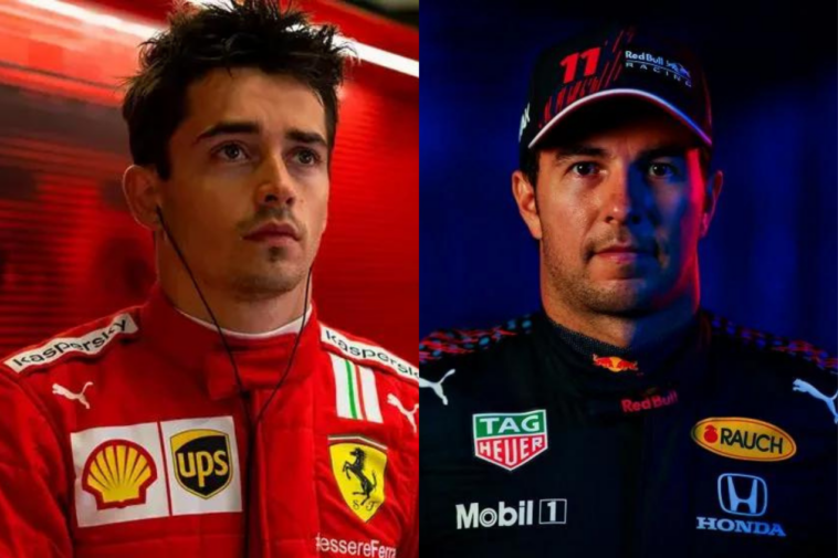 Charles Leclerc e Sergio Perez - Ferrari, Red Bull - Fórmula 1