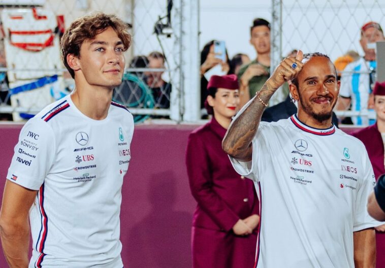 Lewis Hamilton, George Russell