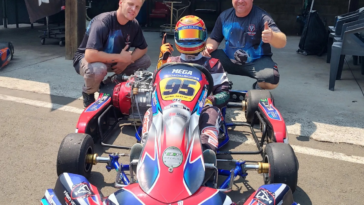 João Alécio, o campeão da Copa Brasil de Kart.