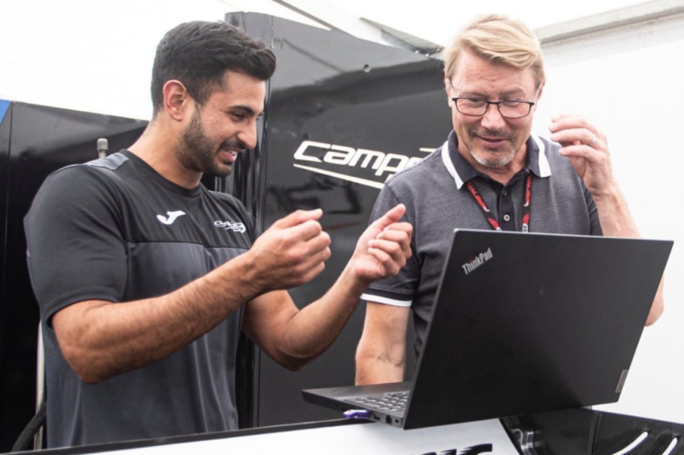 Kush Maini, Mika Hakkinen, Campos Racing, Fórmula 2