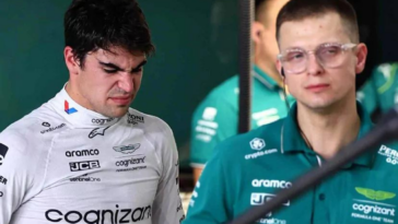 Lance Stroll, da Aston Martin, tem ataque de raiva durante o GP do Catar de Fórmula 1.