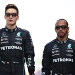 George Russel e Lewis Hamilton