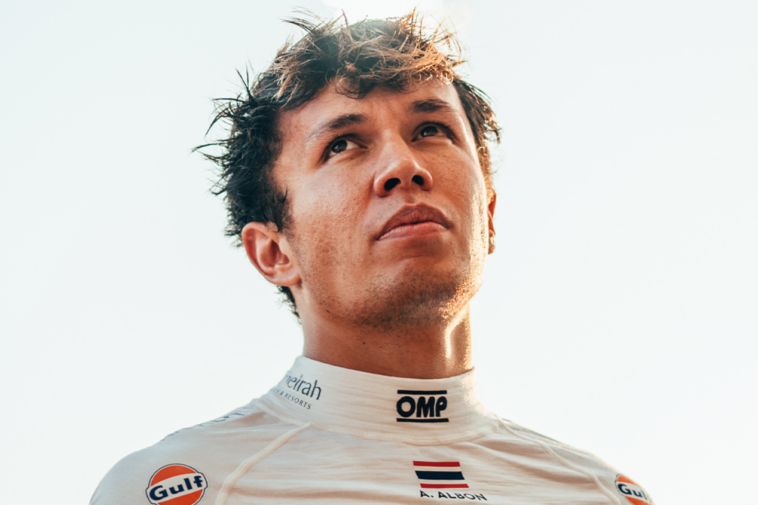 Foto de Alex Albon para representar o piloto da Williams que apontou o diferencial do holandês Max Verstappen para 'dominar' a Fórmula 1