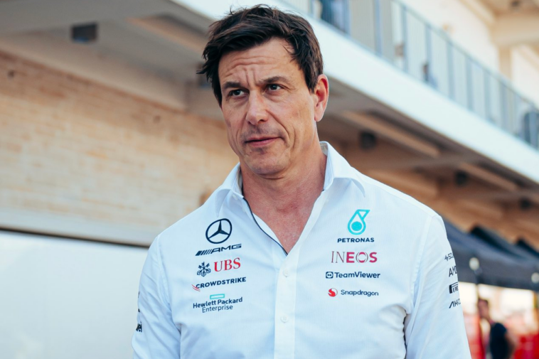 Toto Wolff, chefe da Mercedes