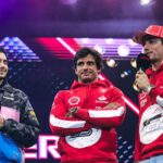 Charles Leclerc, GP de Las Vegas, na Ferrari