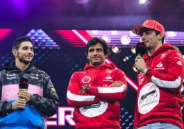 Charles Leclerc, GP de Las Vegas, na Ferrari