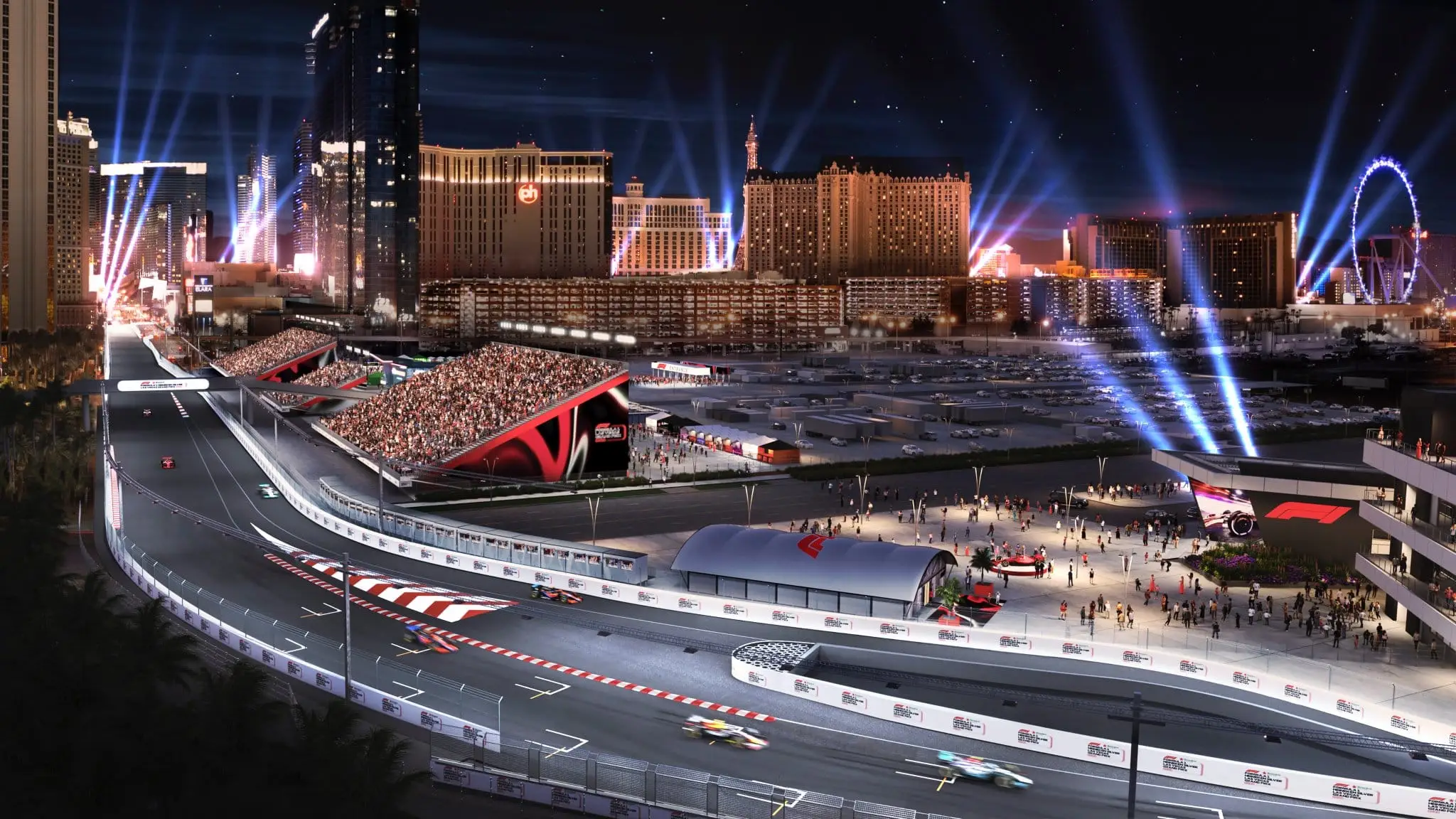 Las Vegas: corrida de kart
