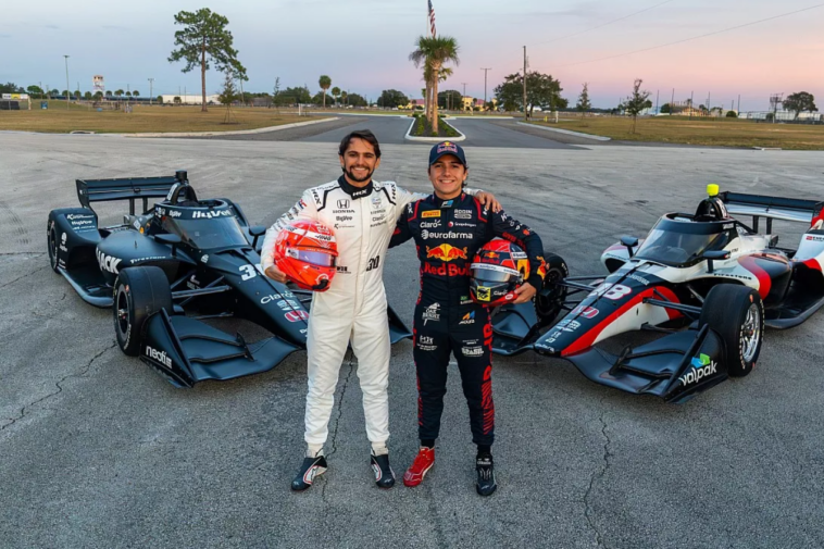 Irmãos Fittipaldi celebram parceria na IndyCar