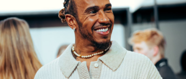 Lewis Hamilton durante o fim de semana do GP de Las Vegas de Fórmula 1