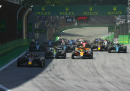 Incêndio foi registrado na área da imprensa em Interlagos