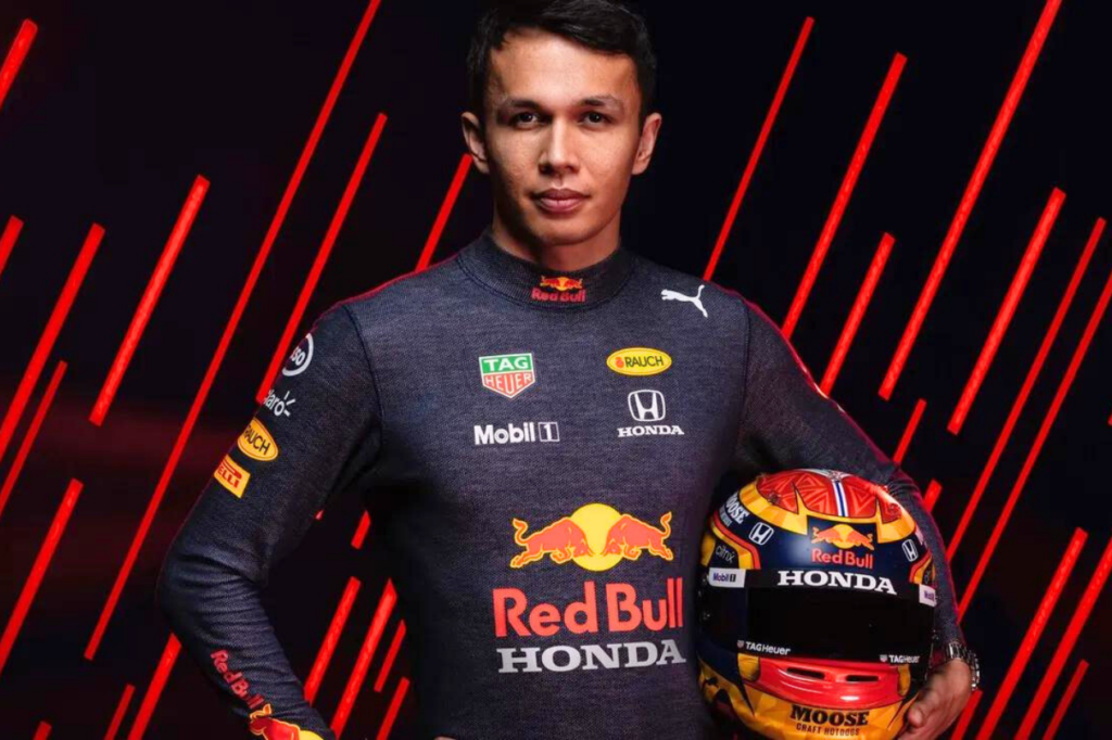 Alexander Albon pela Red Bull na Fórmula 1