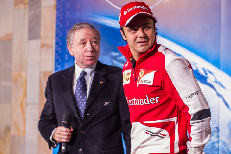 Felipe Massa e Jean Todt, Ferrari, Fórmula 1